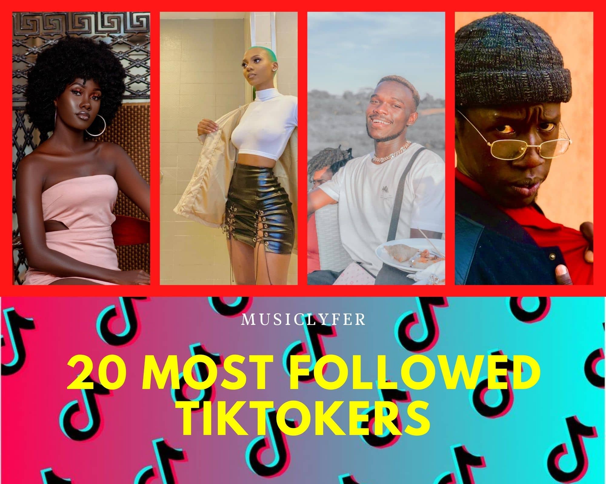 Most followed TikTok content creators in Uganda